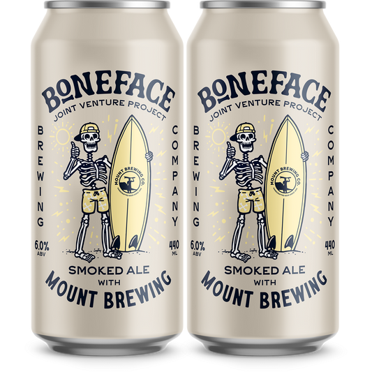 Boneface + Mount Brewing Colab 2pk